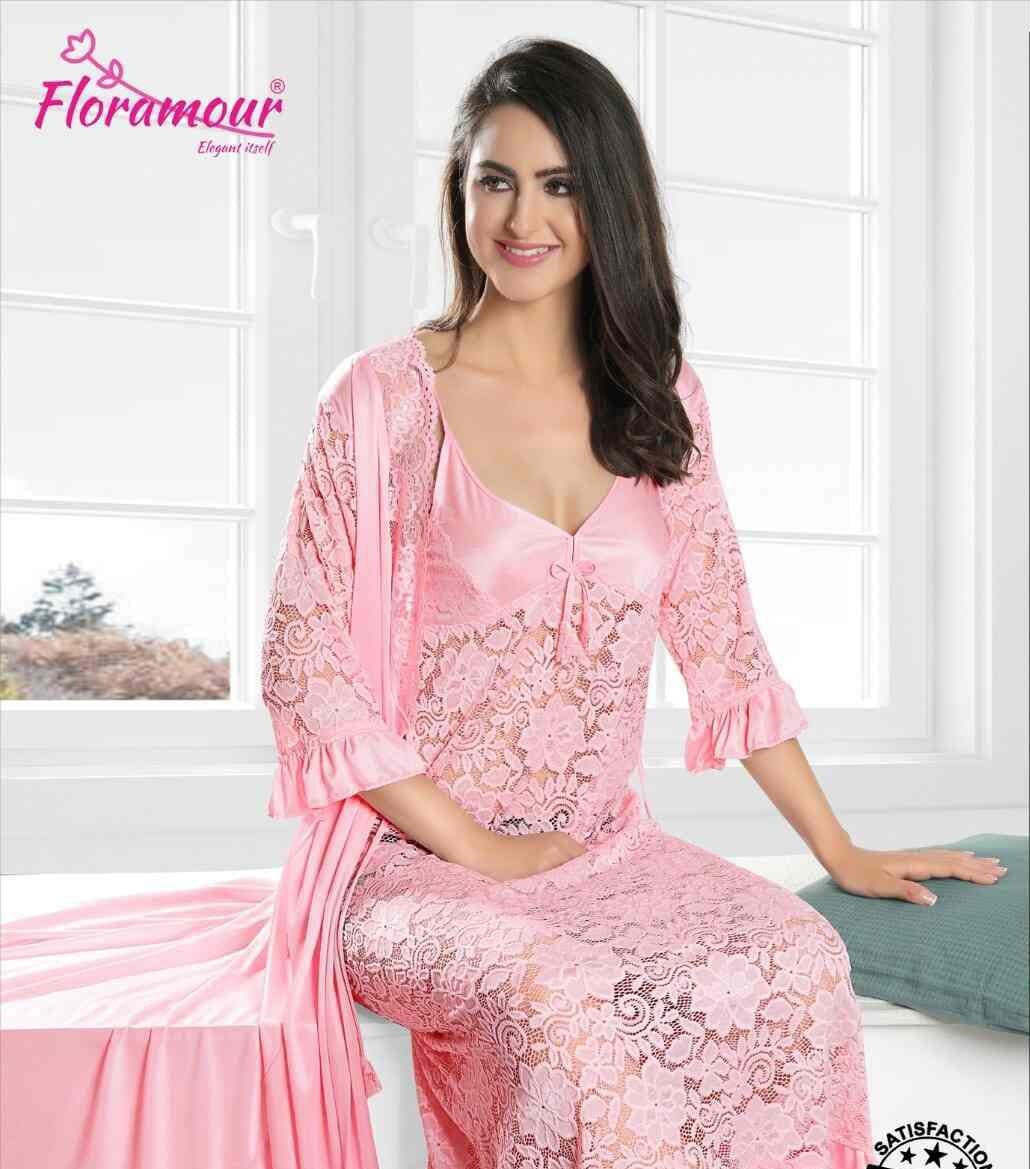 4 Piece Night Dress