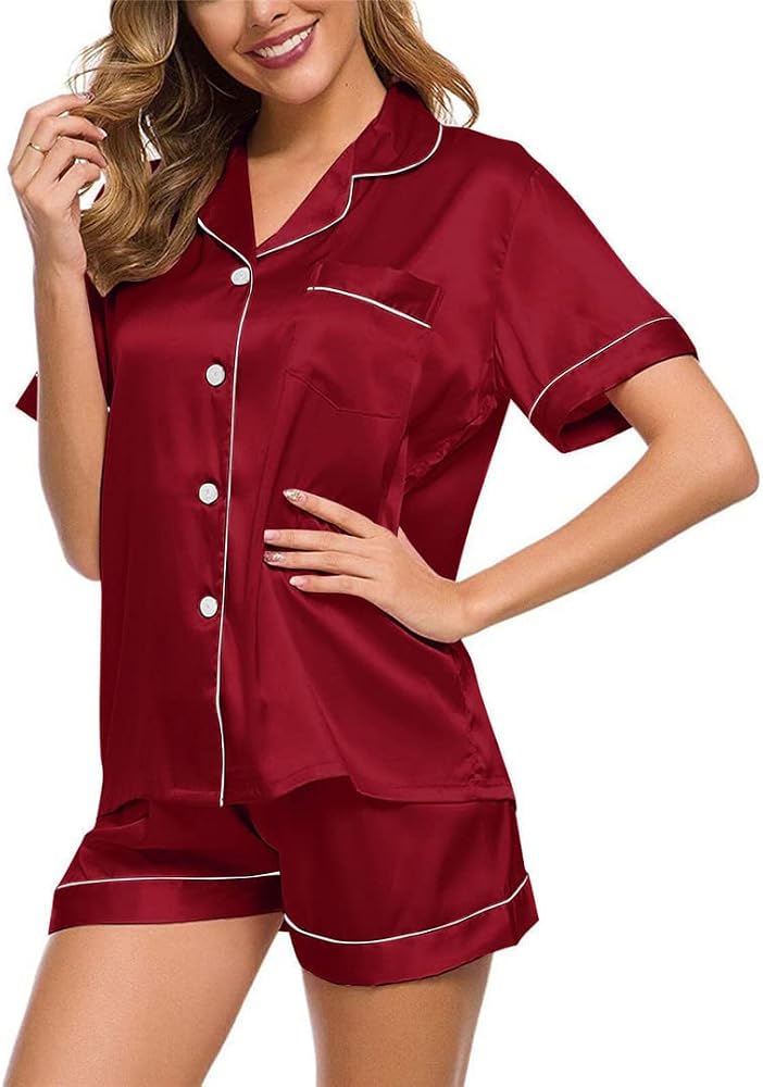 Hot Silk Short Nighty