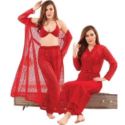 4 Piece Night Dress