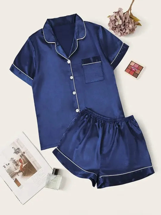 Hot Silk Short Nighty