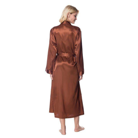 Luxury Silk Lace Robe